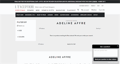 Desktop Screenshot of adeline-affre.lexception.com